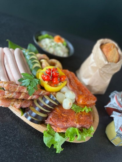 "Klassiker" Grillplatte zum selber Grillen