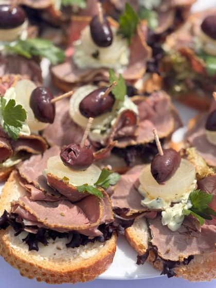 Feinkosthäppchen - Fisch / Käse / Feinkost