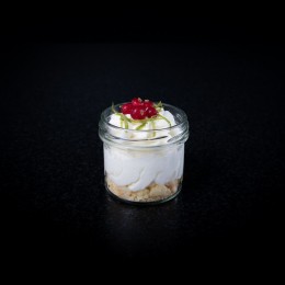 Gin Tonic-Dessert / Max-Gin "Q32" / Joghurt / Löffelbiskuit / Limette - Ansicht 