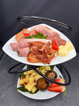 Schlemmer Frühstück für zwei mit Lachs - Ansicht 