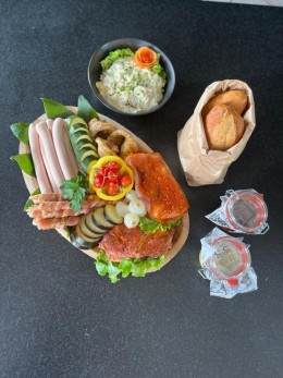 "Klassiker" Grillplatte zum selber Grillen - Ansicht 