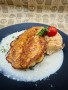 Zander-Piccata / Kressesauce / Pomodori-Kartoffelpüree